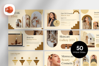 Moroccan Beauty Product - Presentation Template